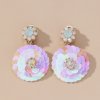 Blossom Bijoux - Clipsörhängen Disco Bloom Pastell