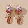 Blossom Bijoux - Clipsörhängen Isabelle Rosa