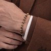 Eron - Armband Anders 0,6 Brun Tigeröga