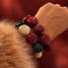 Bud To Rose - Armband Resin Vibe Burgundy