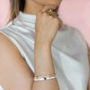 By Jolima - Armband Palermo Bangle Rosa Guld