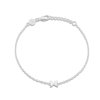 Carolina Gynning - Armband Petite Papillion Plain Silver