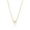 Carolina Gynning - Halsband Petite Papillion Plain Guld
