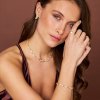 Caroline Svedbom - Armband Alelia Guld Crystal