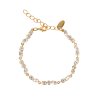 Caroline Svedbom - Armband Alelia Guld Crystal