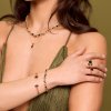 Caroline Svedbom - Armband Alelia Rhodium Jet Combo