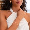 Caroline Svedbom - Armband Amelia Guld Crystal