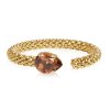 Caroline Svedbom - Armband Classic Rope Light Smoked Topaz Guld