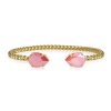 Caroline Svedbom - Armband Mini Drop Guld Light Coral