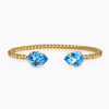 Caroline Svedbom - Armband Mini Drop Guld Recreated Iceblue