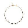Caroline Svedbom - Halsband Alelia Guld Jet Combo
