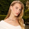 Caroline Svedbom - Halsband Alelia Rhodium Crystal