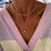 Caroline Svedbom - Halsband Antonia Guld Crystal