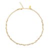 Caroline Svedbom - Halsband Antonia Guld Crystal