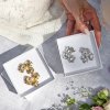 Caroline Svedbom - Örhängen Gaura silver