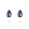 Caroline Svedbom - Örhängen Petite Drop Stud Guld Denim Blue