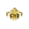 Caroline Svedbom - Ring Mini Drop Guld Dark Jonquil