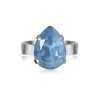 Caroline Svedbom - Ring Mini Drop Rhodium Denim Ignite
