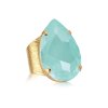 Caroline Svedbom - Ring Perfect Drop Guld Soft Mint