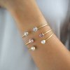 Caroline Svedbom - Armband Classic Stud Guld Vintage Rose