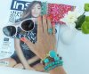 Caroline Svedbom - Ring Classic Drop Guld Light Turquoise