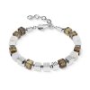 Coeur De Lion - Armband Unisex Graphic Cubes Smoky