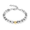 Coeur De Lion - Armband Unisex Graphic Cubes Steel
