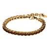 Dyrberg/Kern - Armband Cobra Guld Brun
