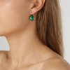 Dyrberg/Kern - Örhängen Chantal Guld Emerald