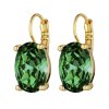 Dyrberg/Kern - Örhängen Chantal Guld Emerald