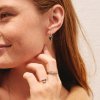 Edblad - Örhängen Amore Sparkle Hoops S Stål