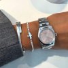 Emma Israelsson - Armband Mini Organic Dove Silver