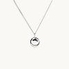 Emma Israelsson - Halsband PS23 Organic Kort Silver