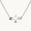 Emma Israelsson - Halsband Dove Stor Silver