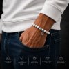 Eron - Armband Anders Elastic Arctic Steel