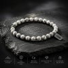 Eron - Armband Anders Elastic Arctic Steel