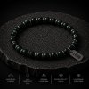 Eron - Armband Anders Elastic Green Stone