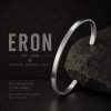 Eron - Armband Plain Stål 0,4