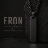Eron - Halsband Tag Rectangular Svart
