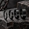 Eron - Ring Union Svart 0,8