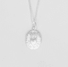 Björg Jewellery - Halsband Iconic Heart Embossed Silver