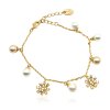 Ioaku - Armband Snowdrop Pearl Guld