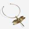 Ioaku - Halsband Dragonfly Guld