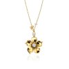 Ioaku - Halsband La Fleur Detail Pendant Guld