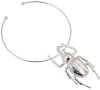 Ioaku - Halsband The Beetle Silver