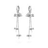 Ioaku - Örhängen Dragonfly Reborn Hoops Silver