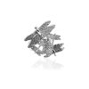 Ioaku - Ring Dragonfly Reborn Silver