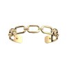 Les Georgettes - Armband 08 Zirconia Chaine Guld