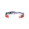 Les Georgettes - Armband 08 Tresse Silver