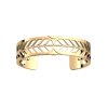 Les Georgettes - Armband 14 Zirconia Faucon Guld